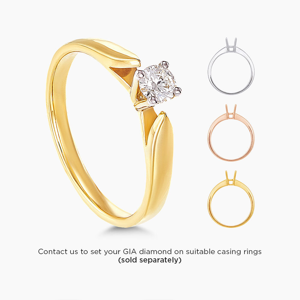 GIA | 0.50 Carat, F Colour, VS2 Clarity