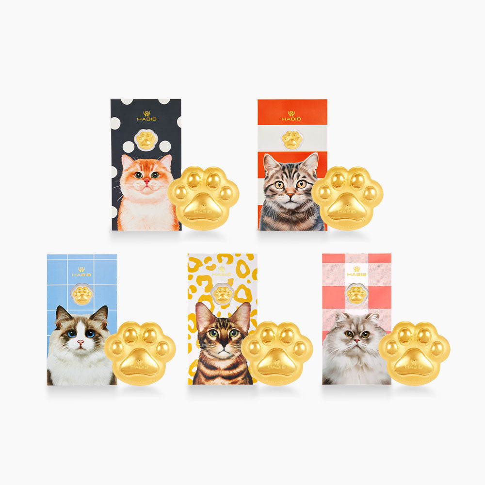 Cat Collection | 999.9 Gold Wafer (0.20-1.00g)