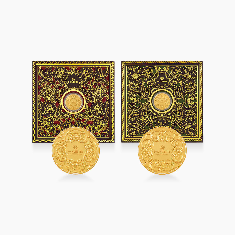 HABIB Ukiran Collection | 999.9 Gold Wafer (0.20g - 0.40g)