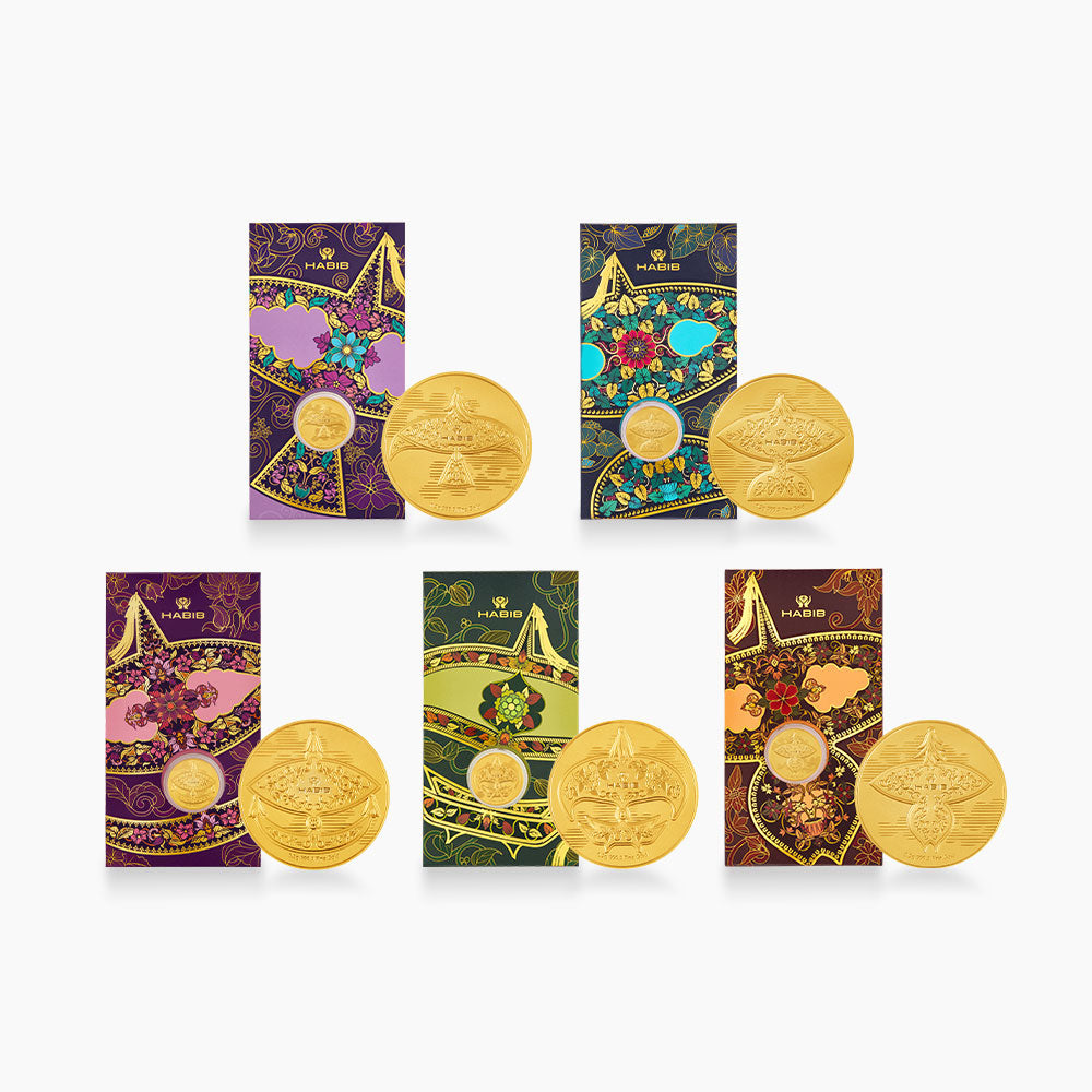 HABIB Wau Collection | 999.9 Gold Wafer (0.20 - 1.00g)