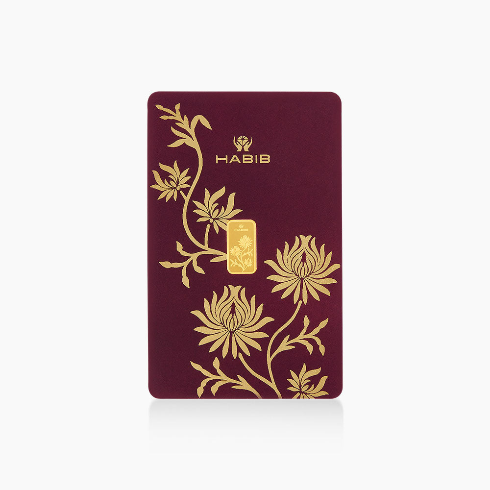 HABIB 1g 999.9 Gold Bar (Tekat)