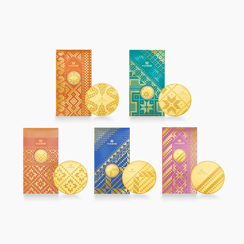 Anyaman 2.0 Collection | 999.9 Gold Wafer Coin (0.20g)