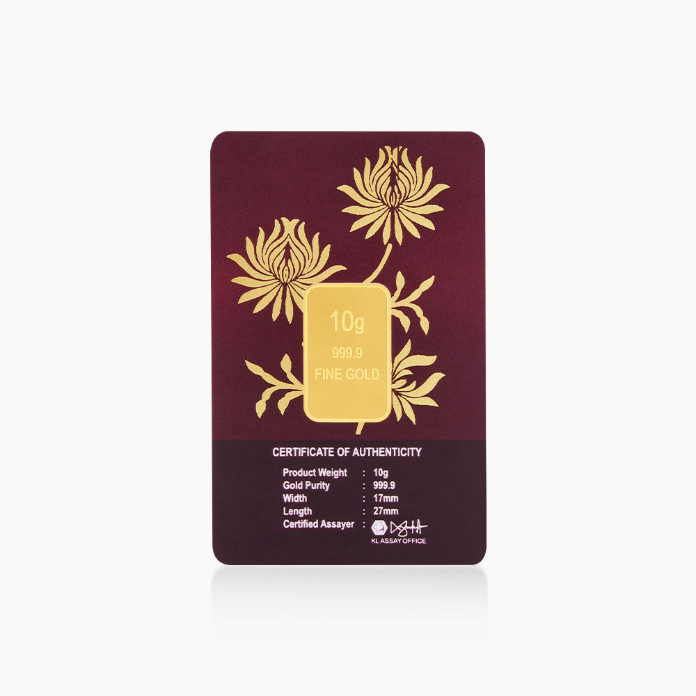 [Self-Pickup Only] HABIB 10g 999.9 Gold Bar (Tekat)