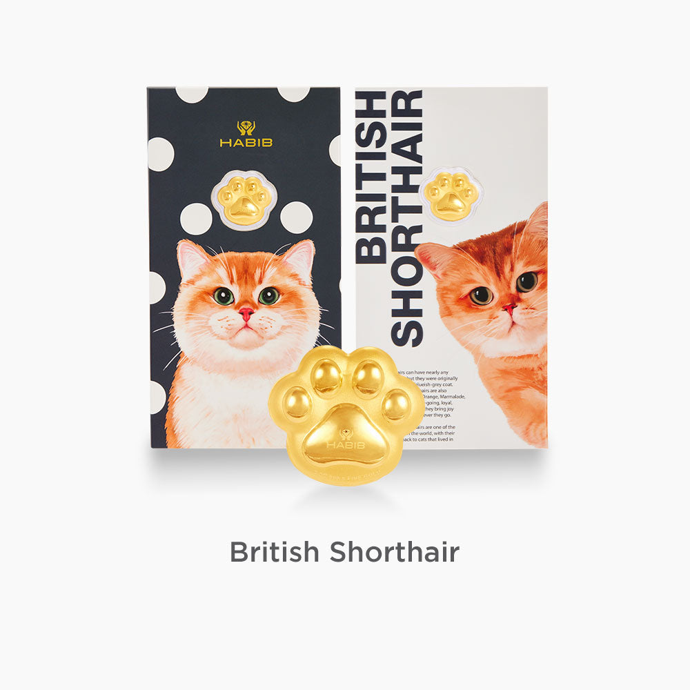 Cat Collection | 999.9 Gold Wafer (0.20-1.00g)