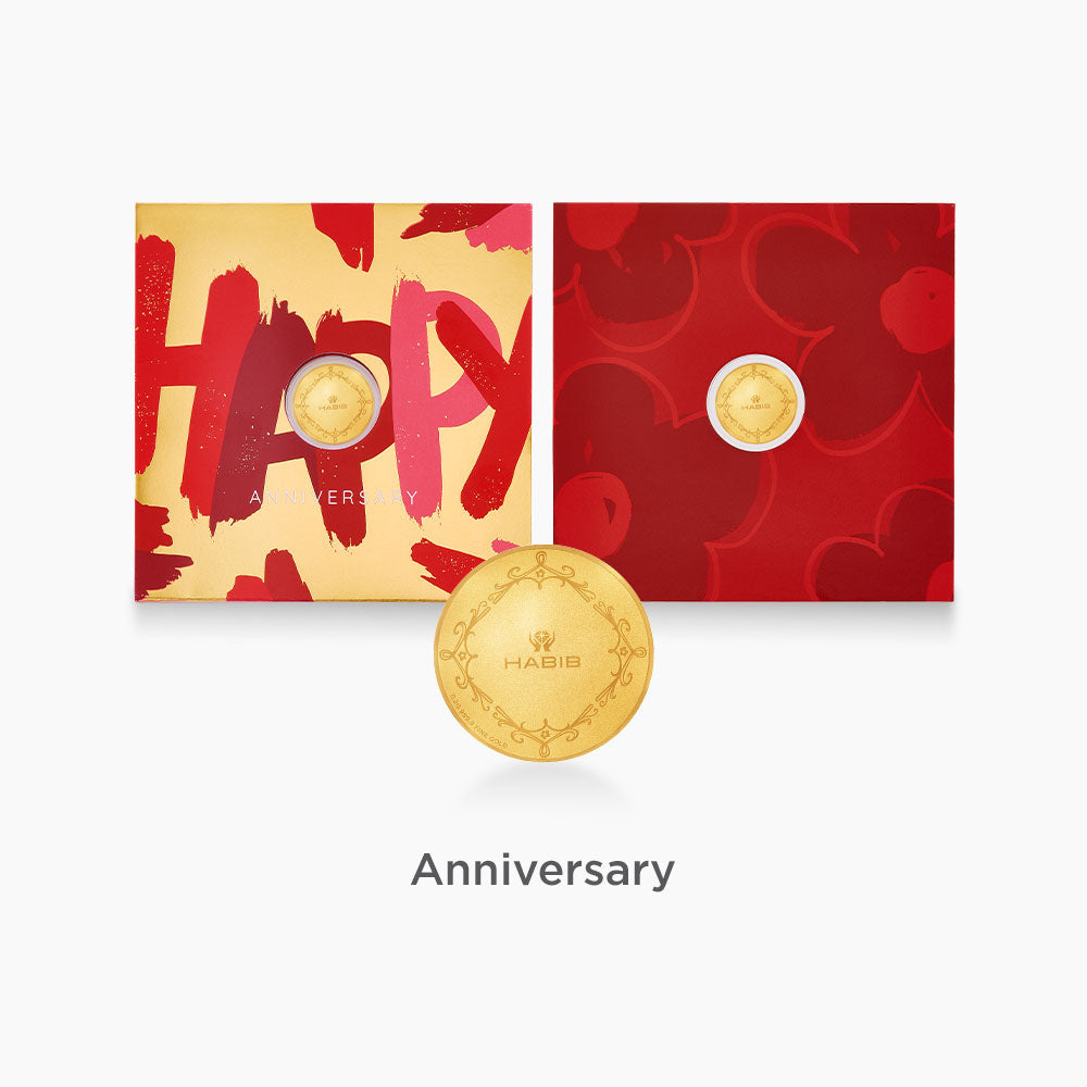 HABIB Joy Collection | 999.9 Gold Wafer Coin (0.20g)