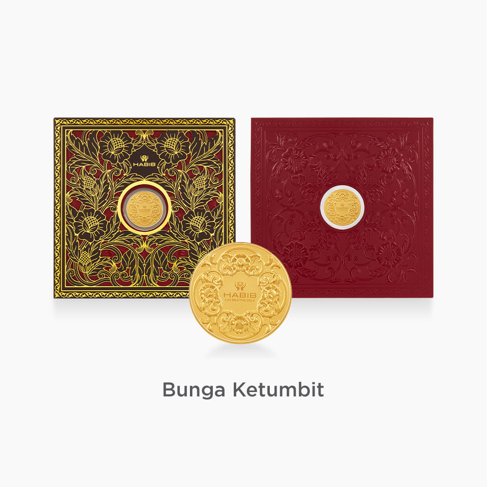 HABIB Ukiran Collection | 999.9 Gold Wafer (0.20g - 0.40g)