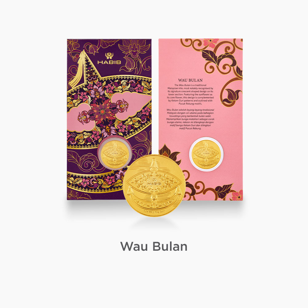HABIB Wau Collection | 999.9 Gold Wafer (0.20 - 1.00g)