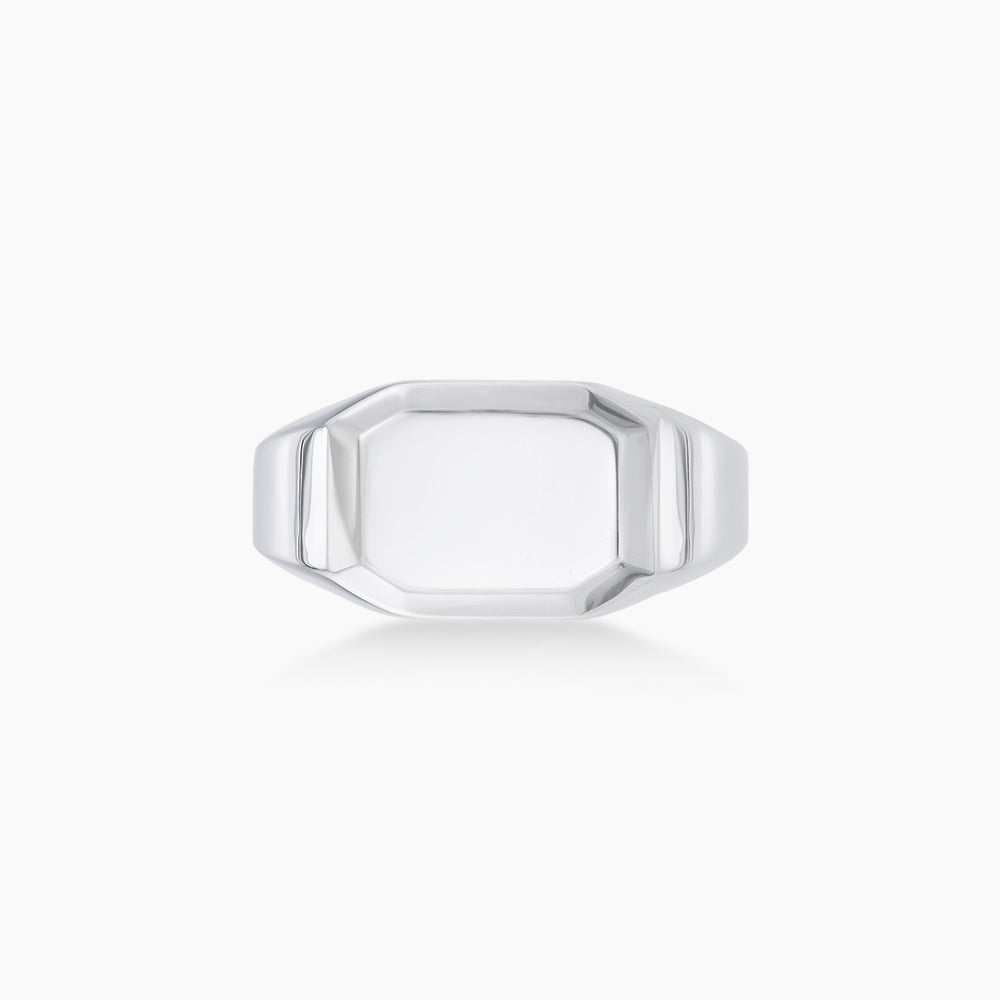 925 Silver Palladium Ring 093440424(PLD)