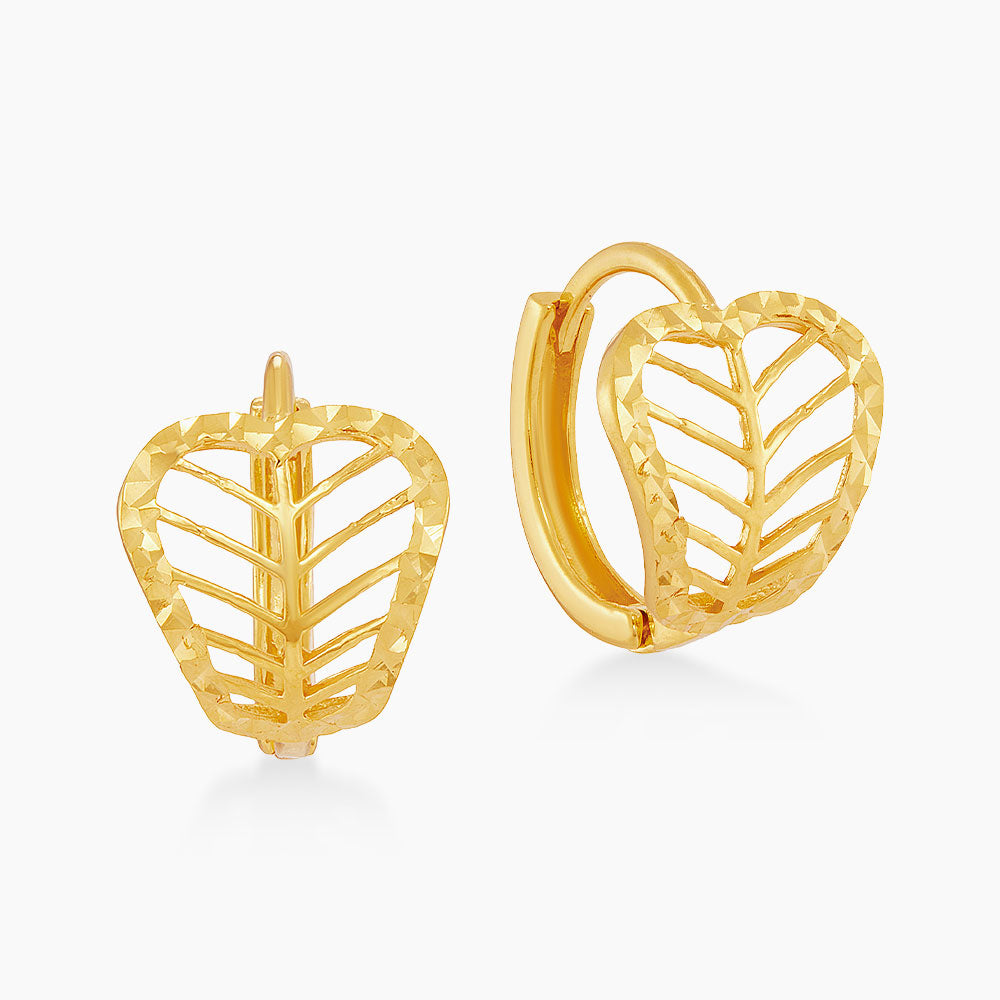 916/22K Yellow Gold Earrings 6300011Y