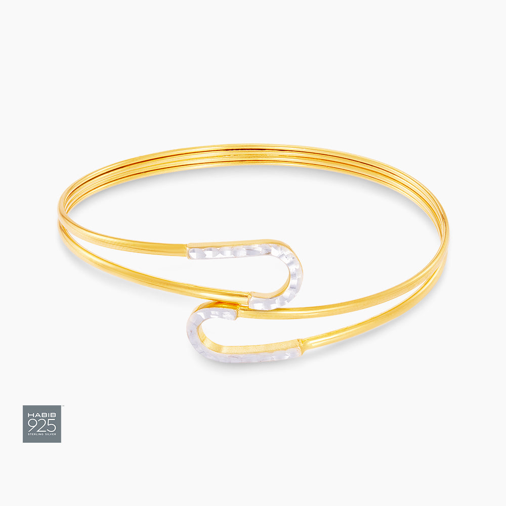 925 Silver Bangle 163 OM2 DOUBLE-1
