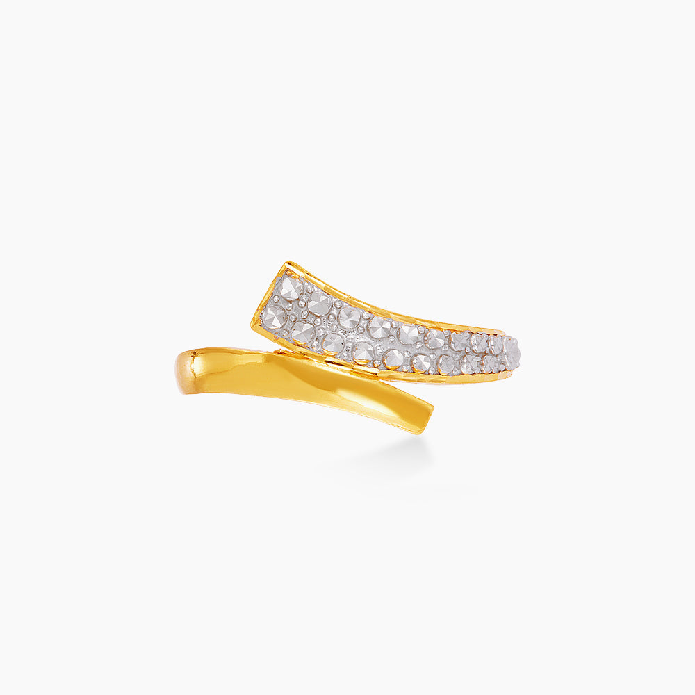 916/22K Yellow and White Gold Ring 6200172YW