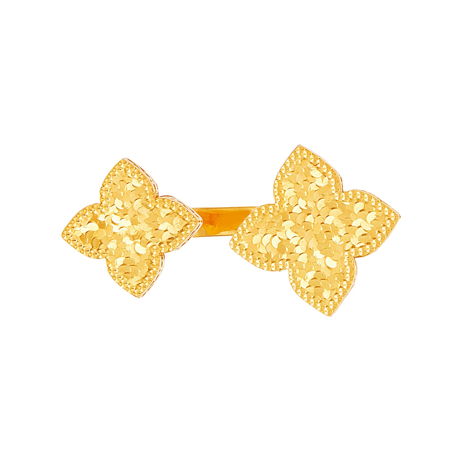 AL-ZAHRA | 916/22K Yellow Gold Ring 22HH101224(R)