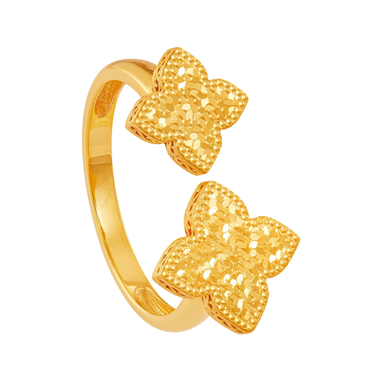 AL-ZAHRA | 916/22K Yellow Gold Ring 22HH101224(R)