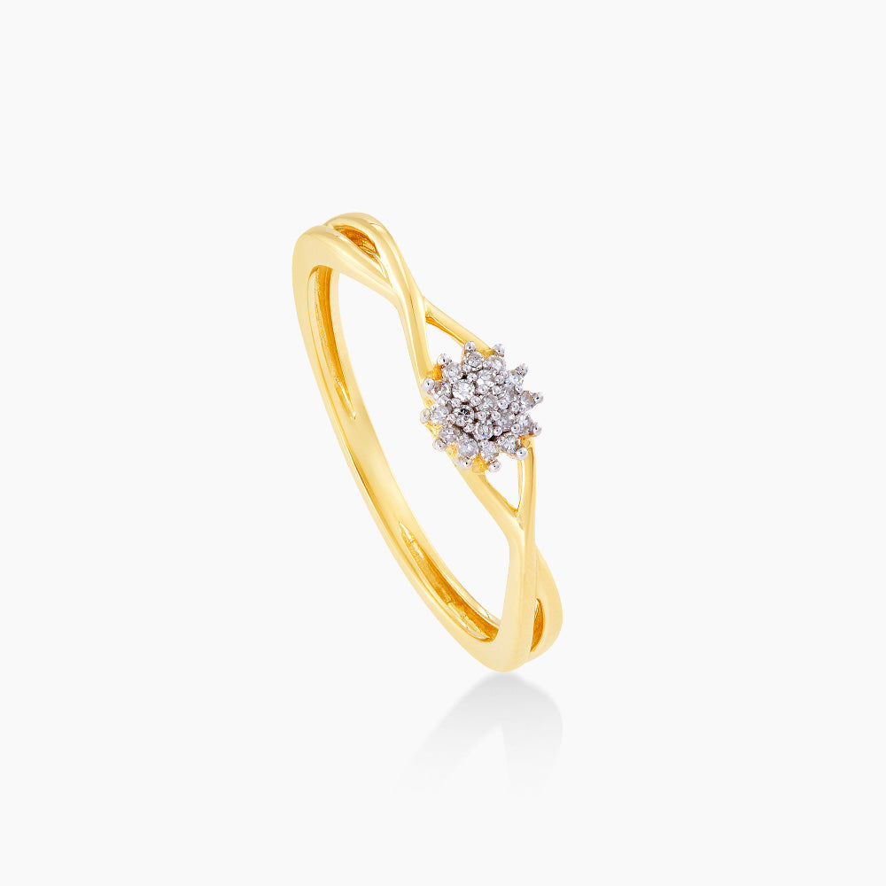 Diamond Ring in 375/9K Yellow Gold 256791023(YG)