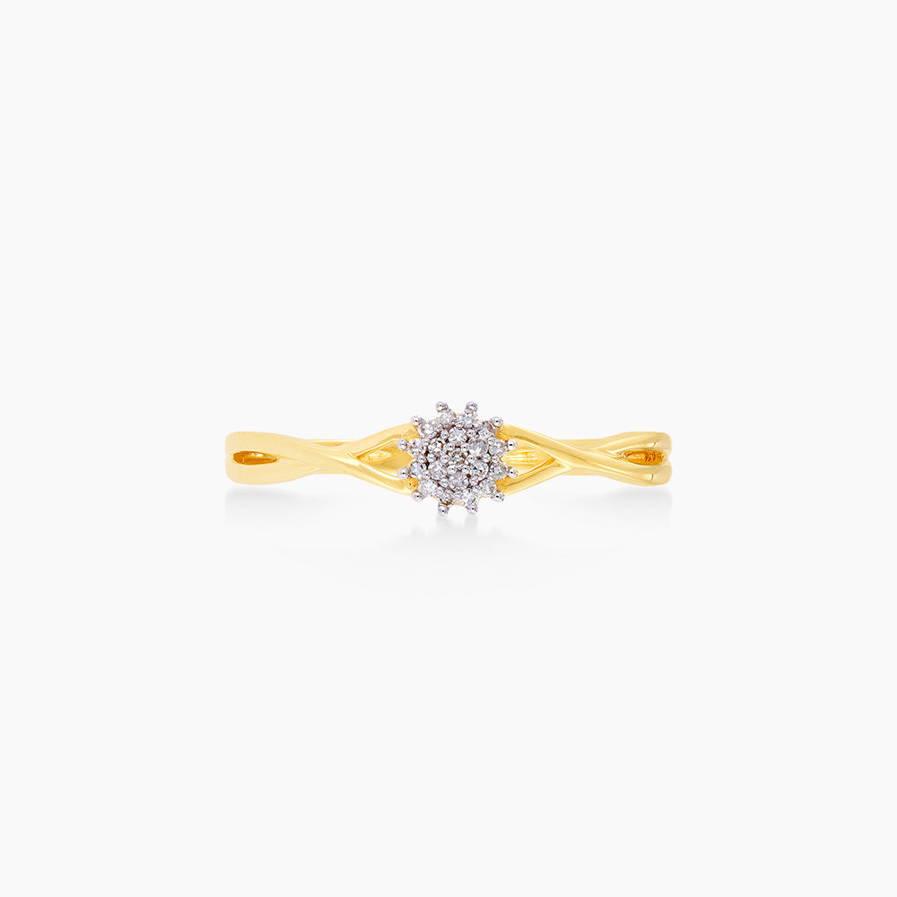 Diamond Ring in 375/9K Yellow Gold 256791023(YG)