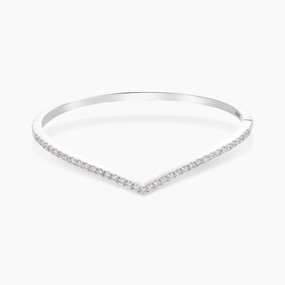 THE V | Diamond Bangle in 375/9K Gold 25797(B)