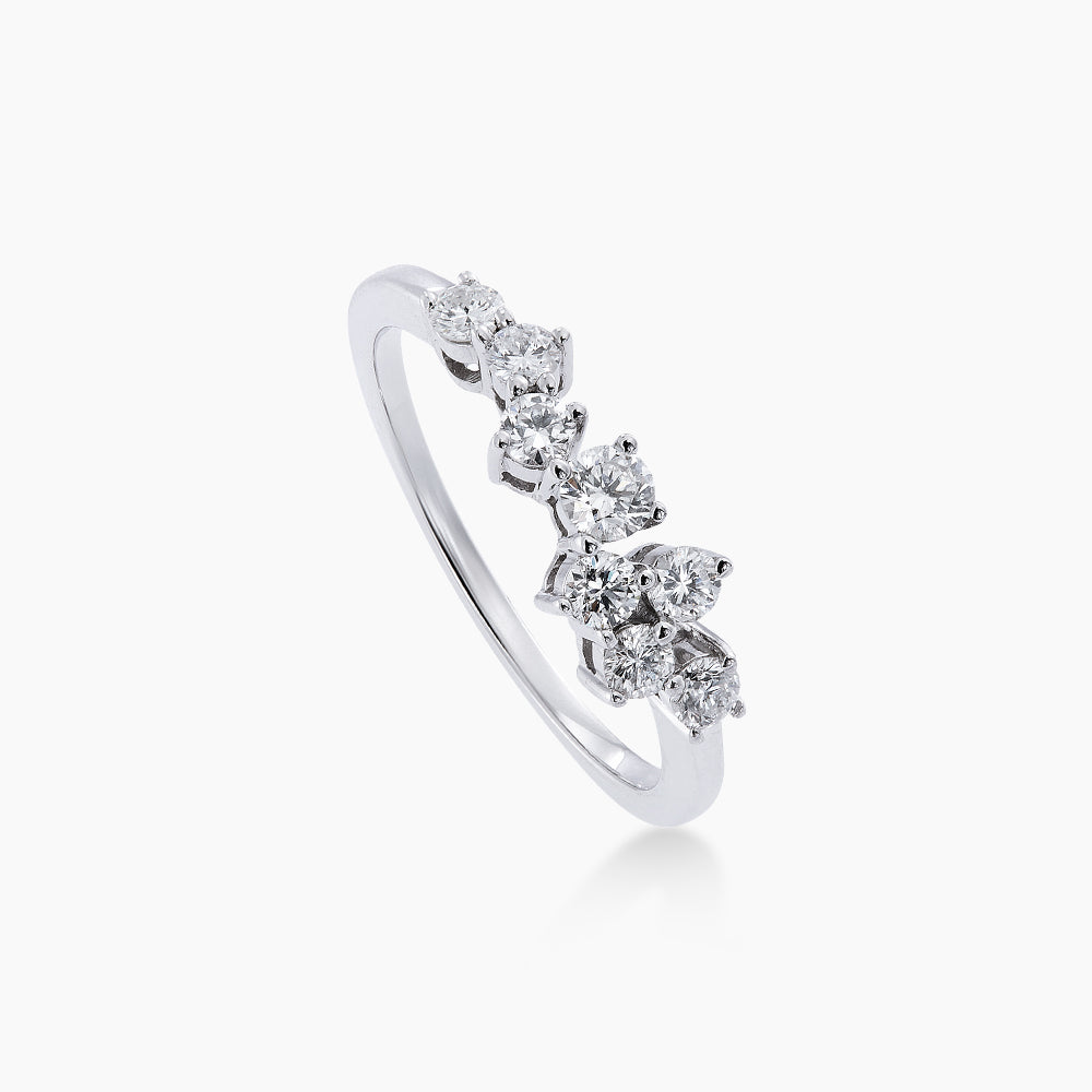 CHIC | Diamond Ring in 375/9K White Gold 259150920