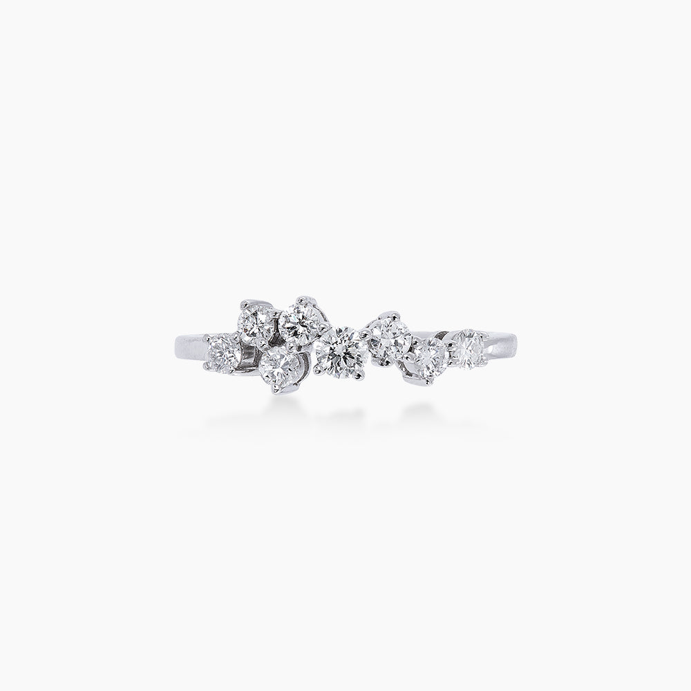 CHIC | Diamond Ring in 375/9K White Gold 259150920