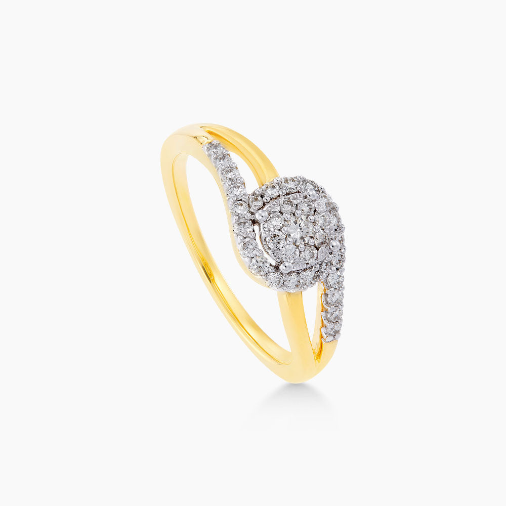 Diamond Ring in 375/9K Yellow Gold Ring 264880922(YG)