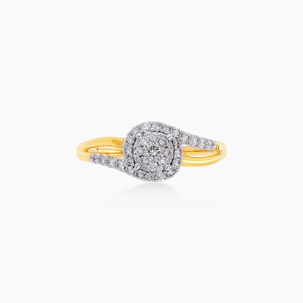 Diamond Ring in 375/9K Yellow Gold Ring 264880922(YG)