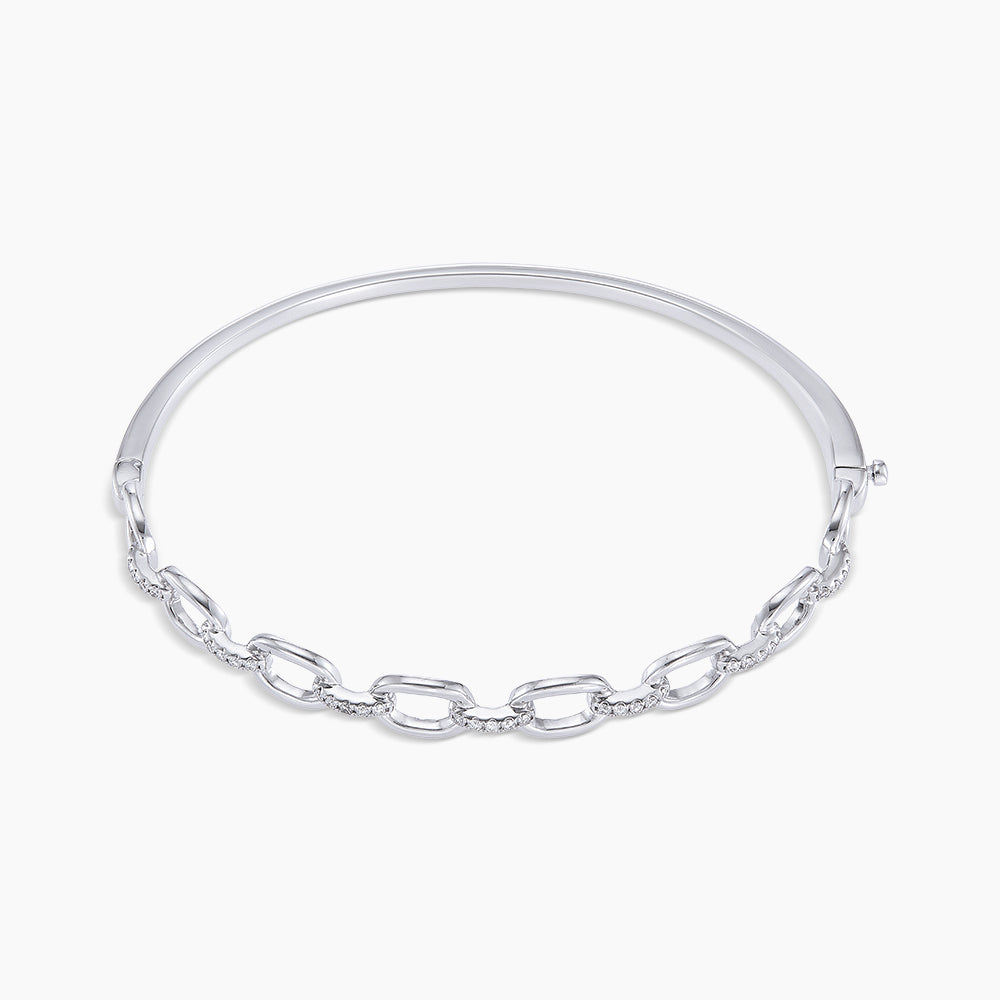 Diamond Bangle in 375/9K Gold 265300623(B)