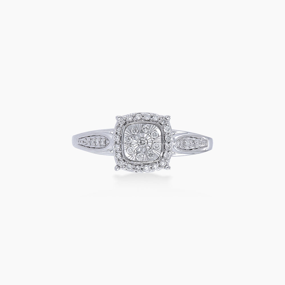 Diamond Ring in 375/9K White Gold 265860223