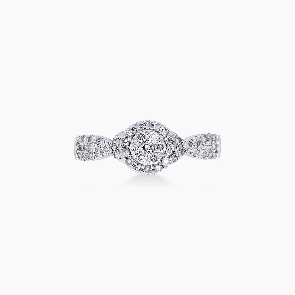 ADORE | Diamond Ring in 585/14K White Gold 266080323