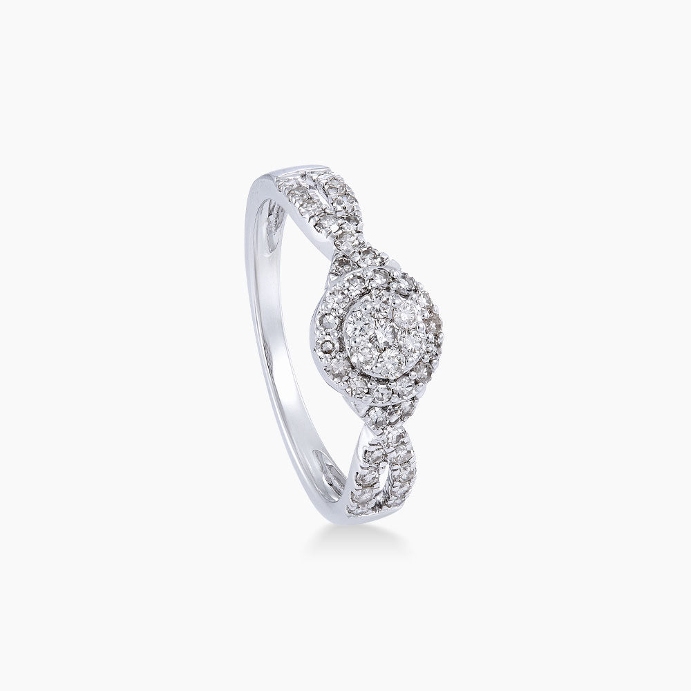 ADORE | Diamond Ring in 585/14K White Gold 266080323