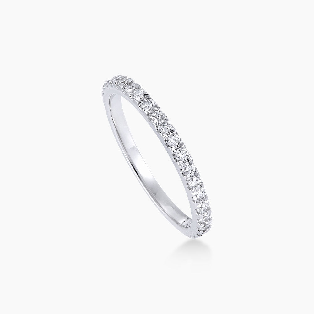 Diamond Ring in 750/18K White Gold 266260323
