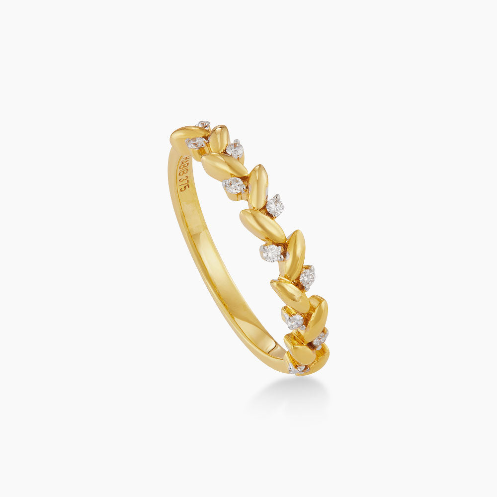 IXORA | Diamond Ring in 375/9K Yellow Gold 267180823(R)-YG