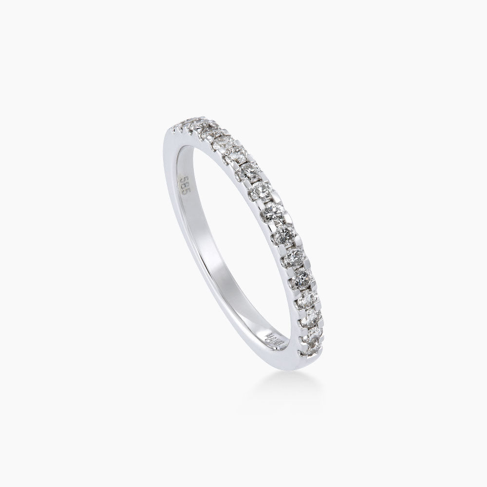 Diamond  Ring in 585/14K White Gold 268431223