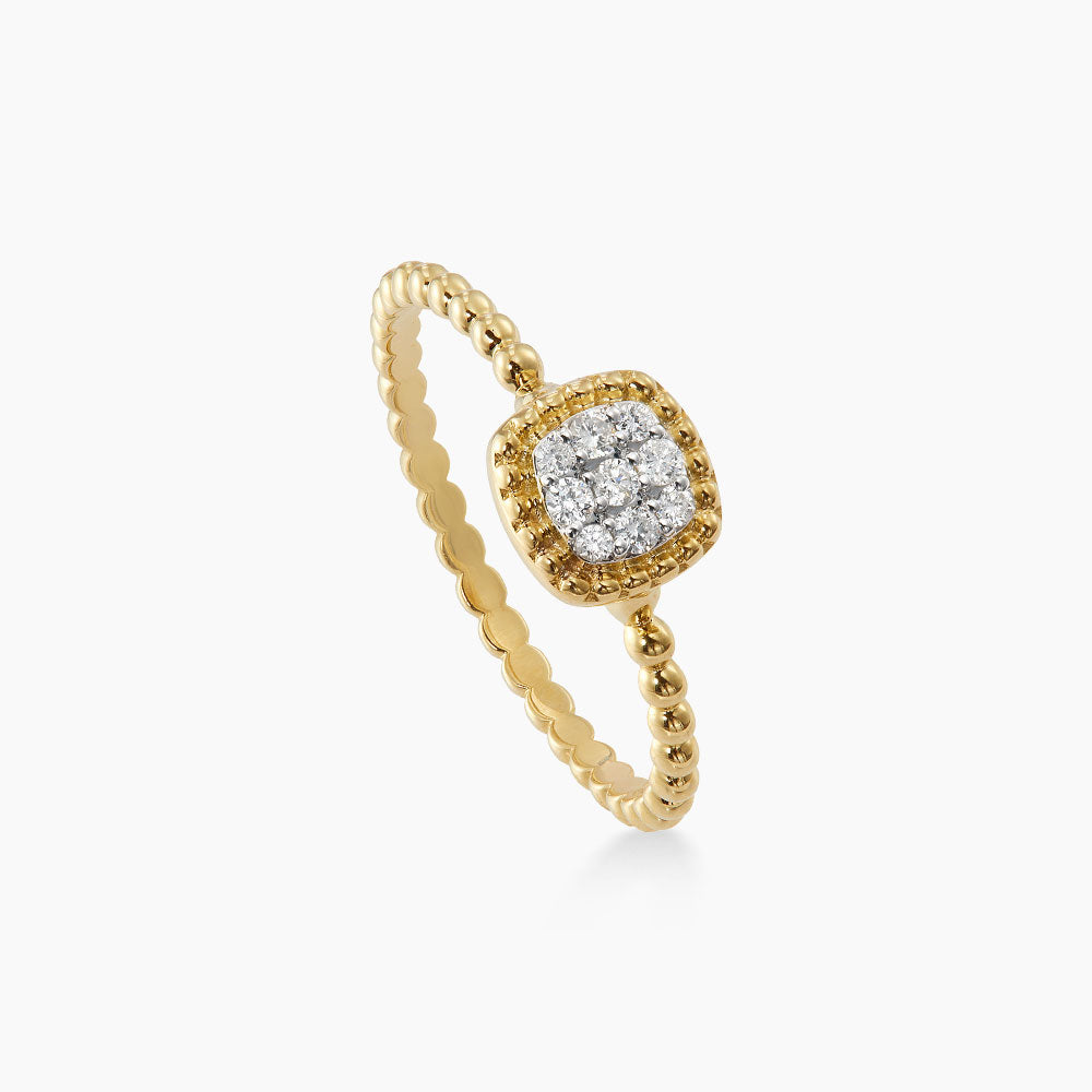 MYRA | Diamond Ring in 375/9K Yellow Gold 268530124