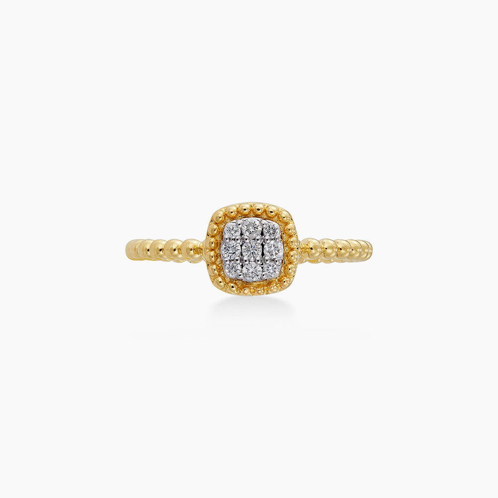 MYRA | Diamond Ring in 375/9K Yellow Gold 268530124