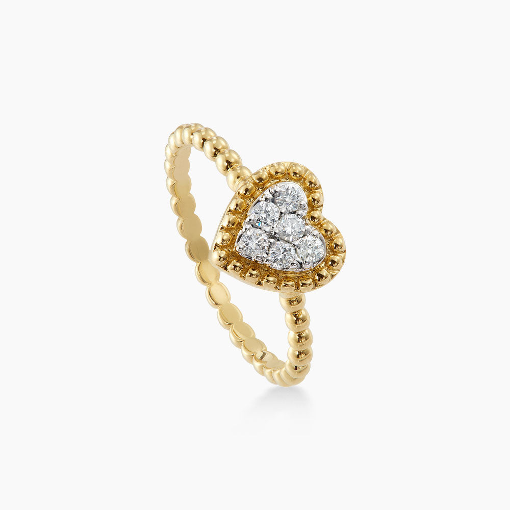 MYRA | Diamond Ring in 375/9K Yellow Gold 268570124