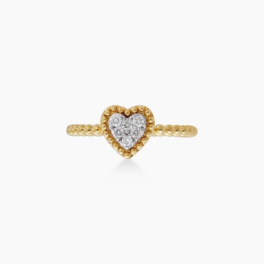 MYRA | Diamond Ring in 375/9K Yellow Gold 268570124
