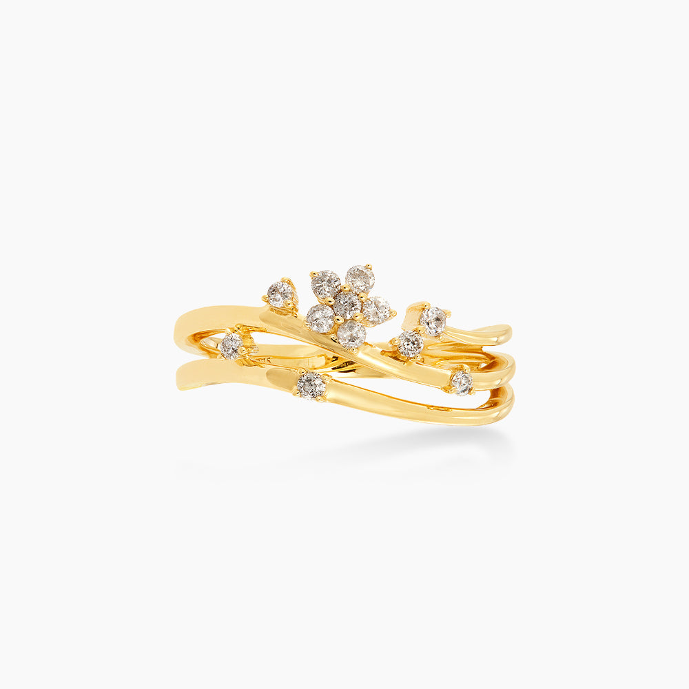 CHIC | Diamond Ring in 375/9K Yellow Gold 269300424(YG)