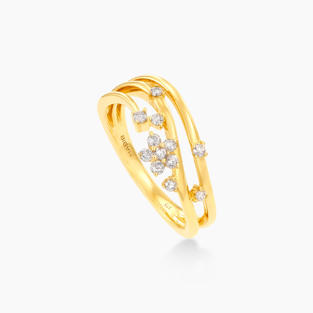 CHIC | Diamond Ring in 375/9K Yellow Gold 269300424(YG)