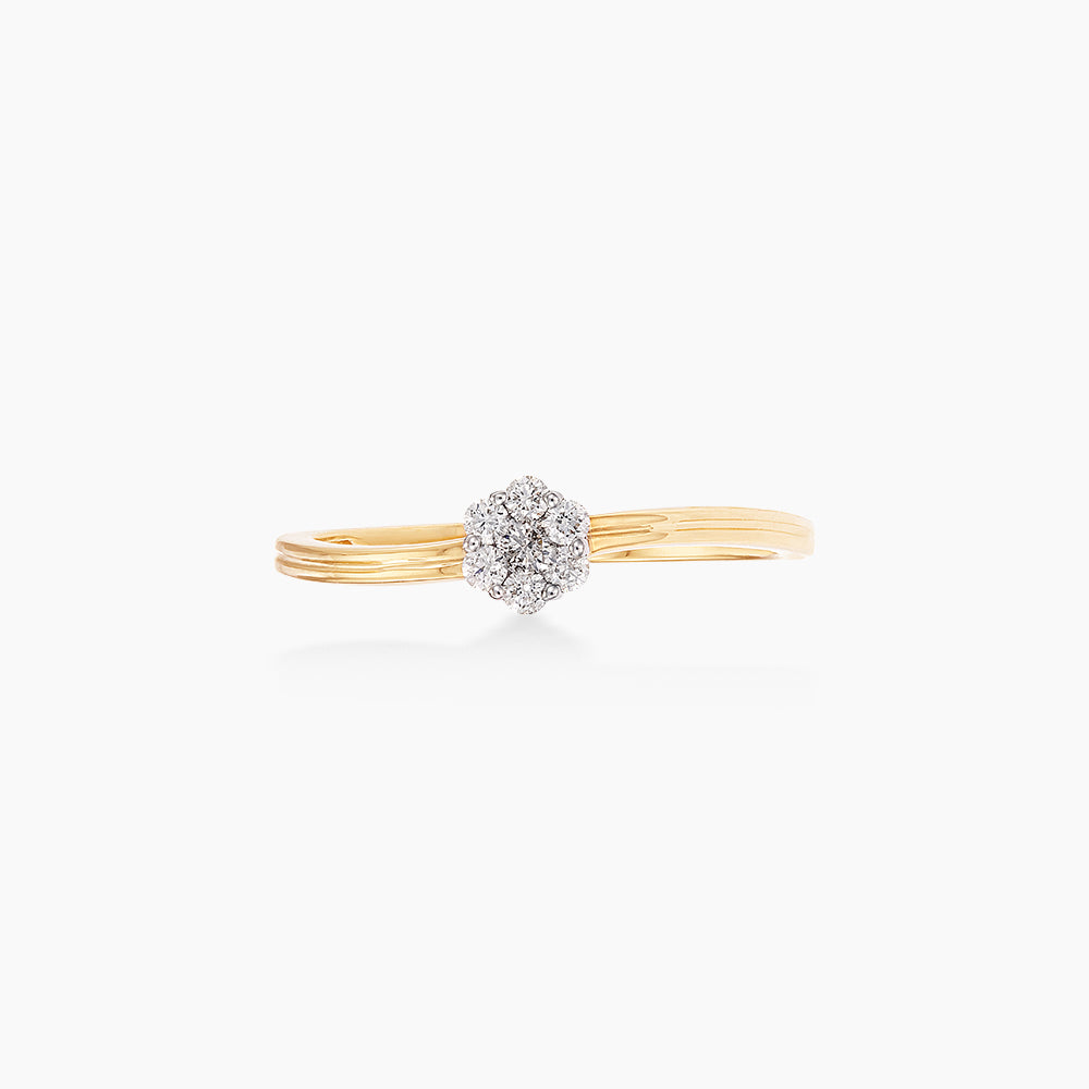 Diamond Ring in 375/9K Yellow Gold 269590524