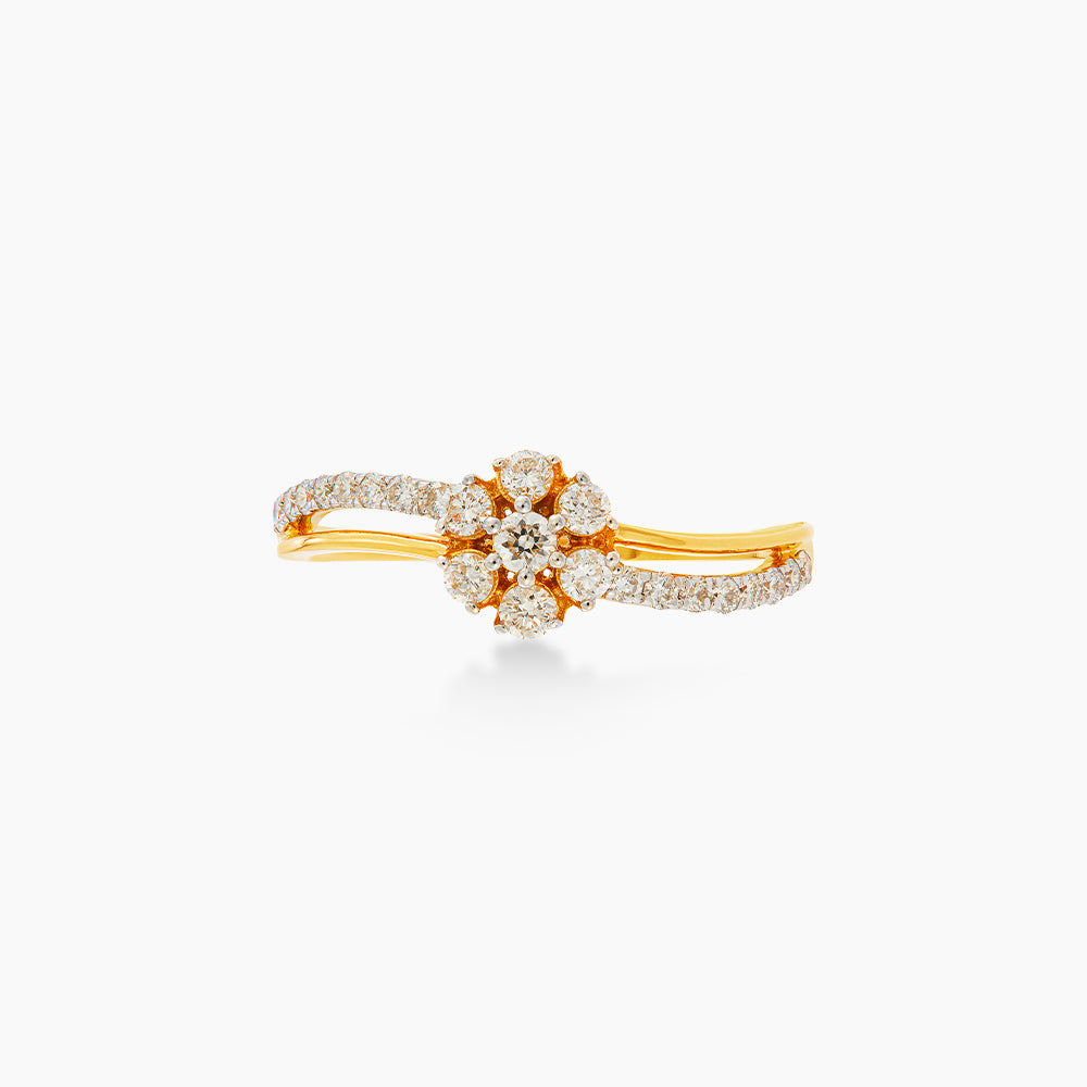 Diamond Ring in 375/9K Yellow Gold 269900724(YG)