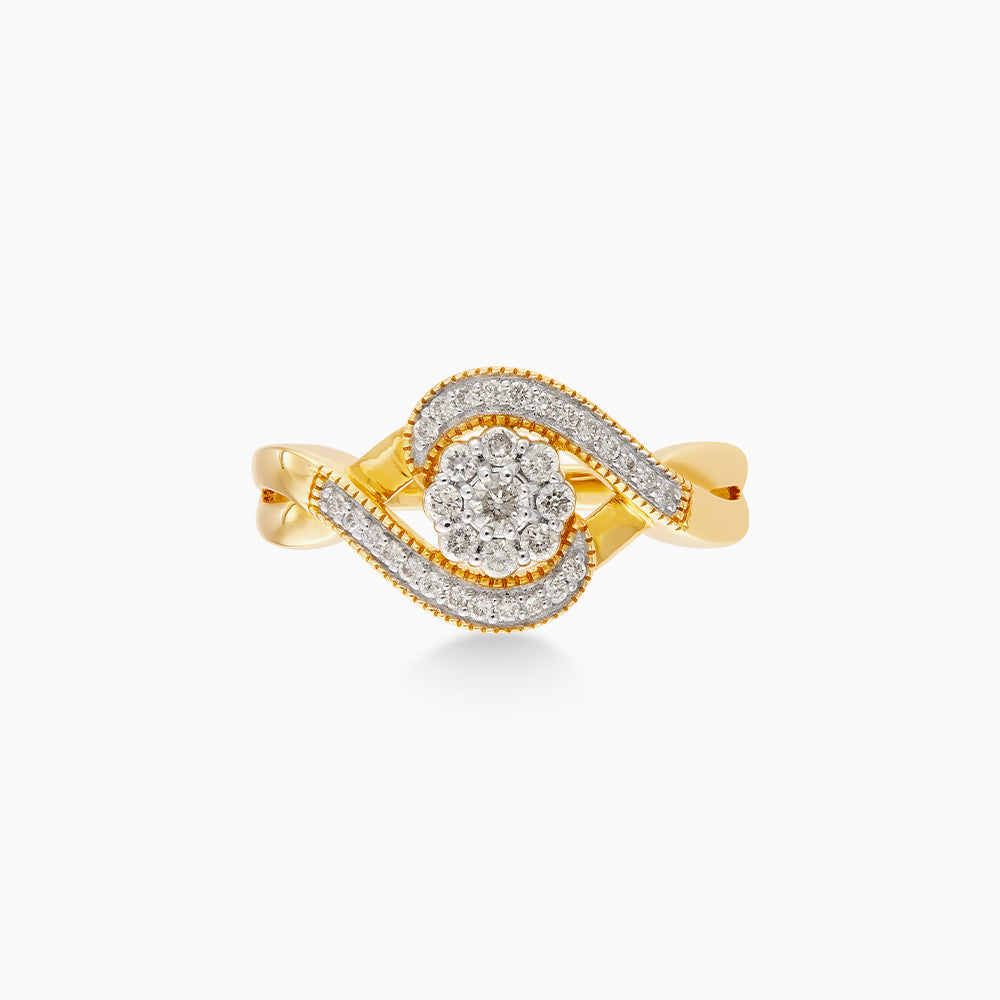 Diamond Ring in 375/9K Yellow Gold 270260824