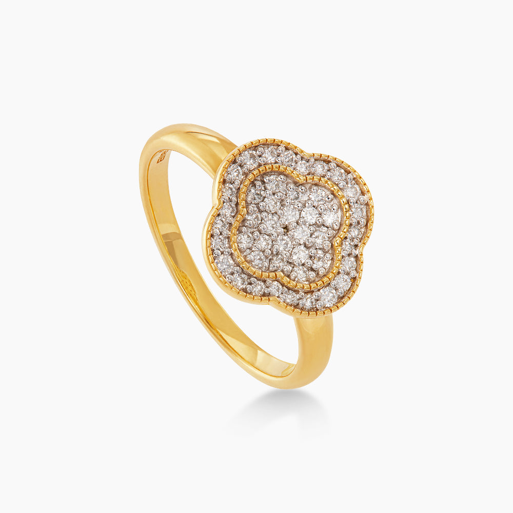 Diamond Ring in 375/9K Yellow Gold 270530924(R)
