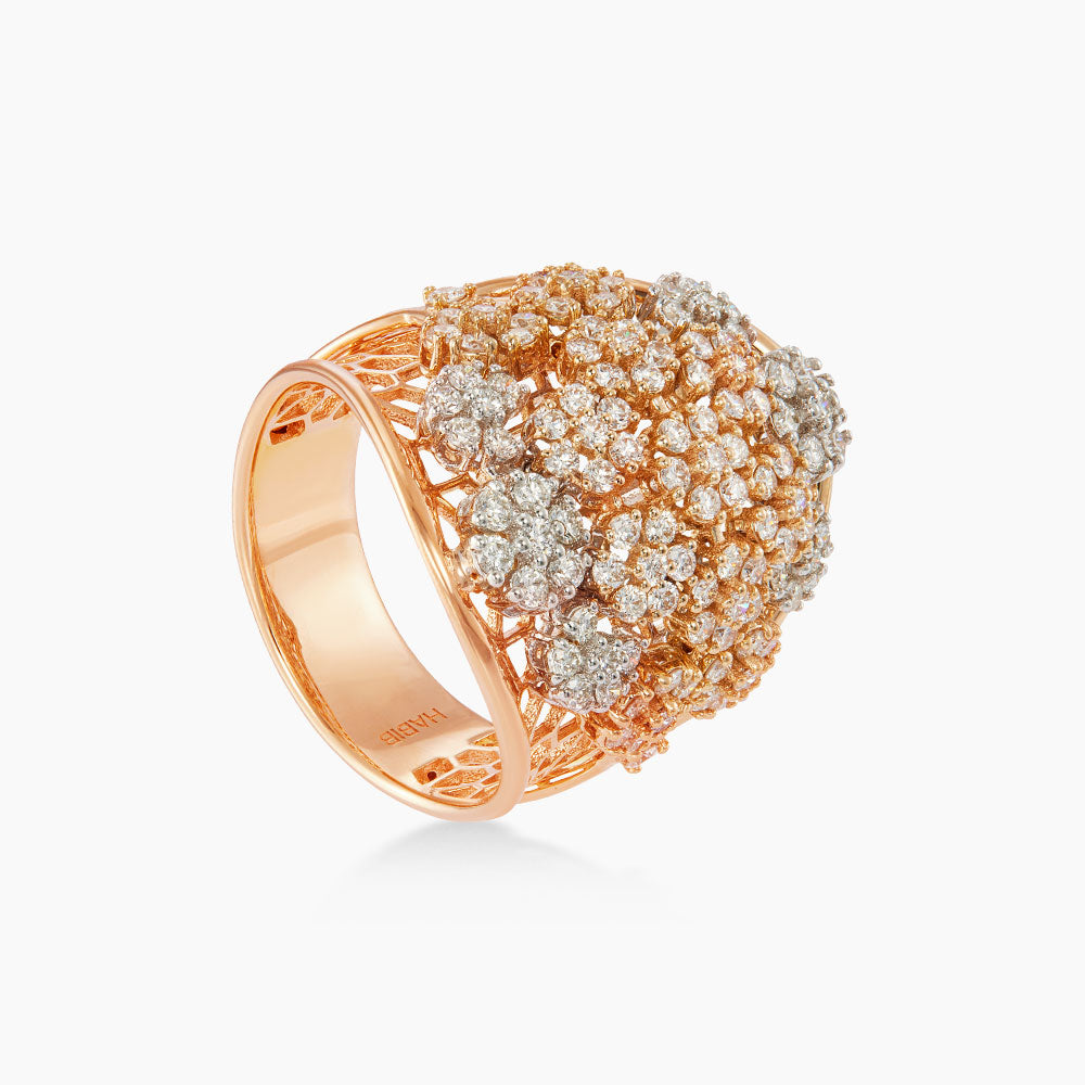 Diamond Ring in 750/18K Yellow and White Gold 270811024