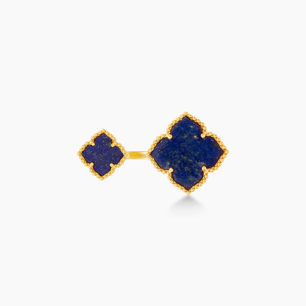 AL-ZAHRA | Lapis Lazuli Gemstone Ring in 750/18K Yellow Gold 270891124(YG)-LZ