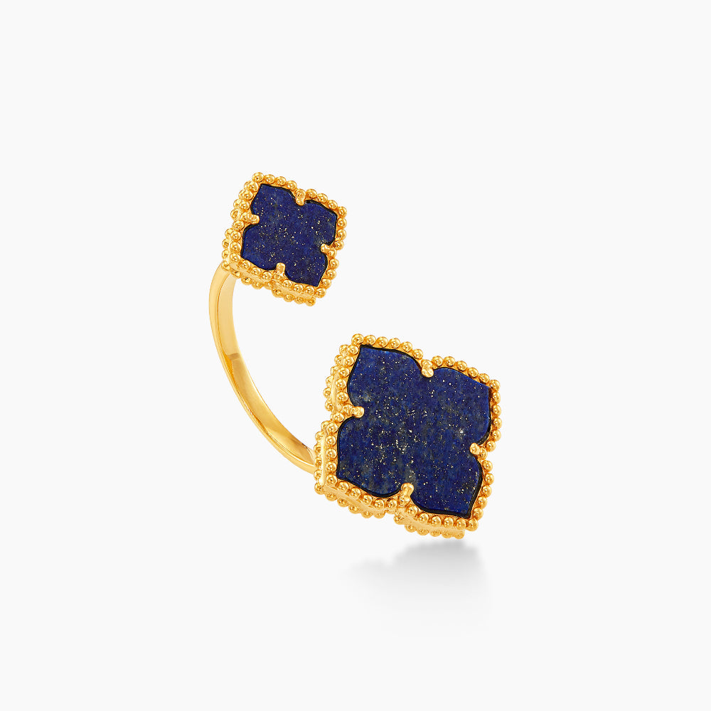AL-ZAHRA | Lapis Lazuli Gemstone Ring in 750/18K Yellow Gold 270891124(YG)-LZ