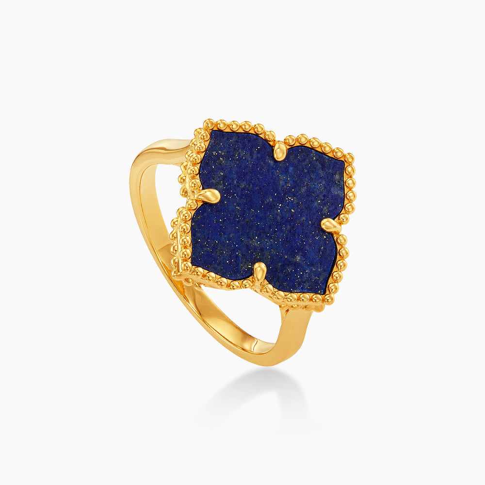 AL-ZAHRA | Lapis Lazuli Gemstone Ring in 750/18K Yellow Gold 270901124(YG)-LZ