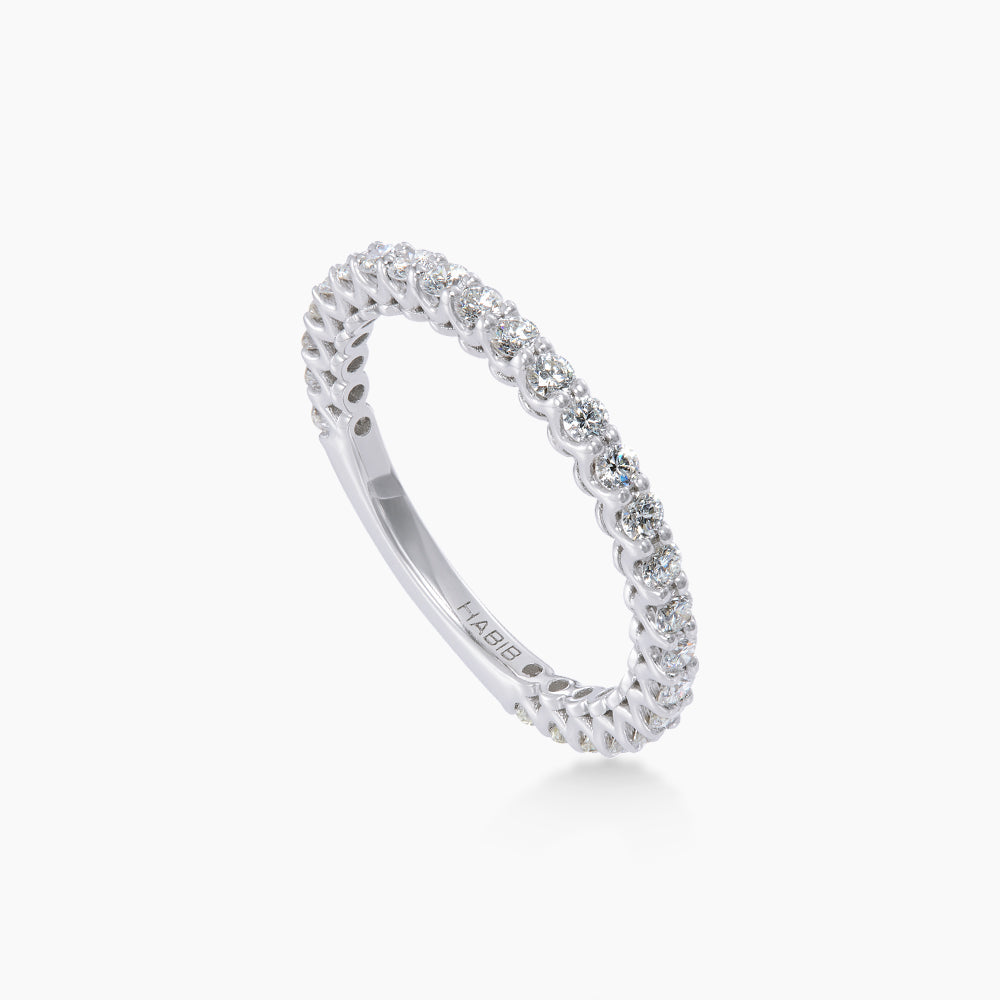 Diamond Ring in 750/18K White Gold 271041124-0.03