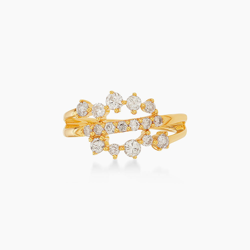 Diamond Ring in 375/9K Yellow Gold 271091224