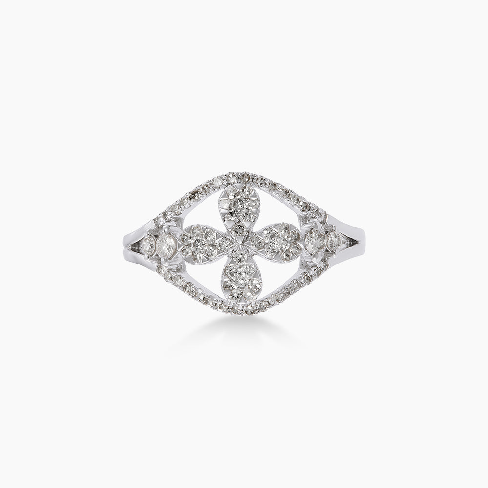 Diamond Ring in 375/9K White Gold 271141224