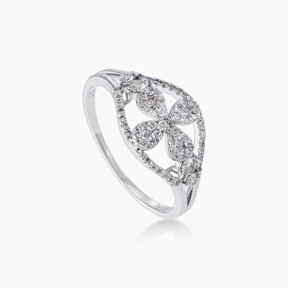 Diamond Ring in 375/9K White Gold 271141224