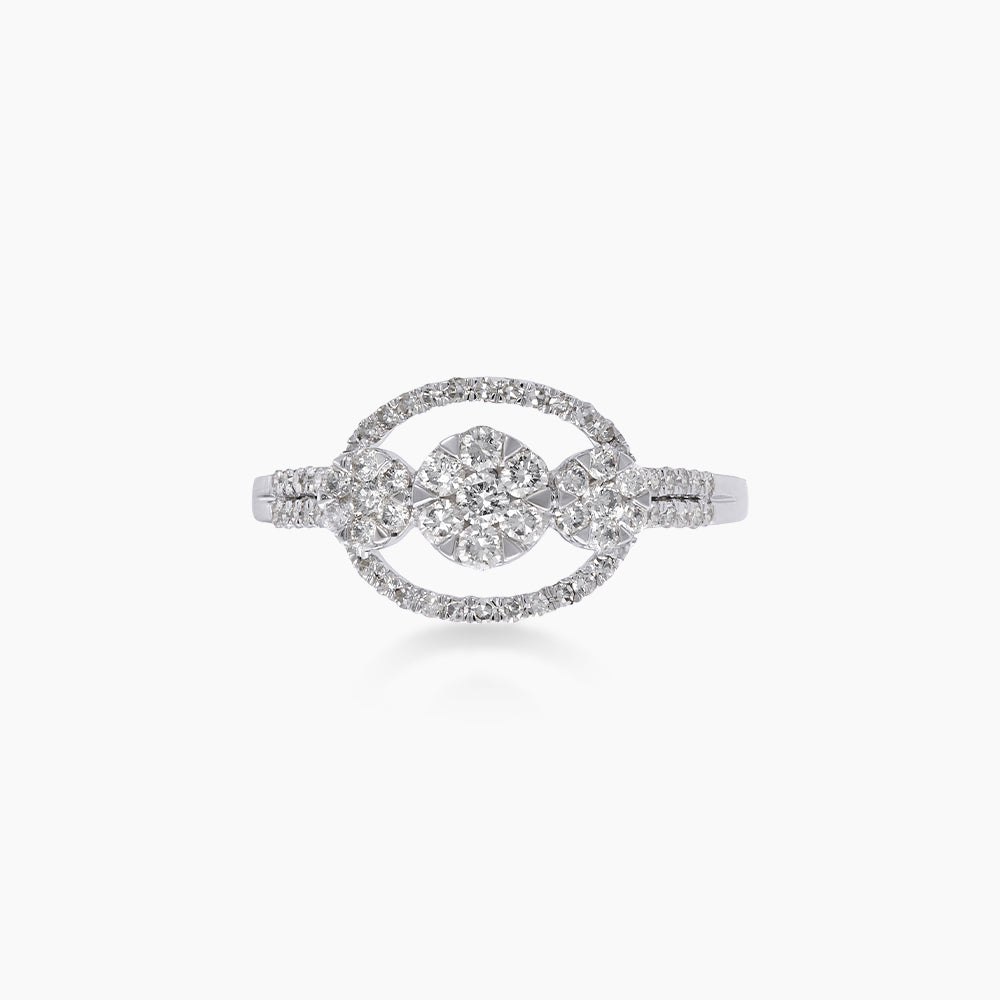 Diamond Ring in 375/9K White Gold 271151224